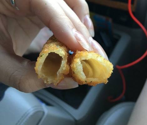 McDonalds No-Cheese Sticks of Shame