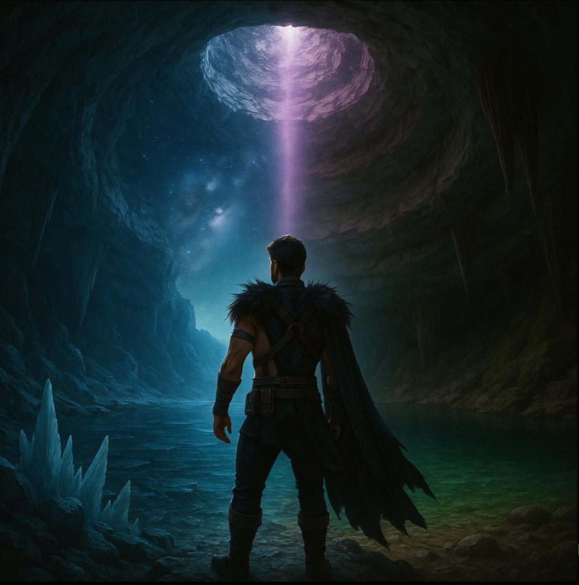 Preliminary cover art, provided by the Ahmed brothers